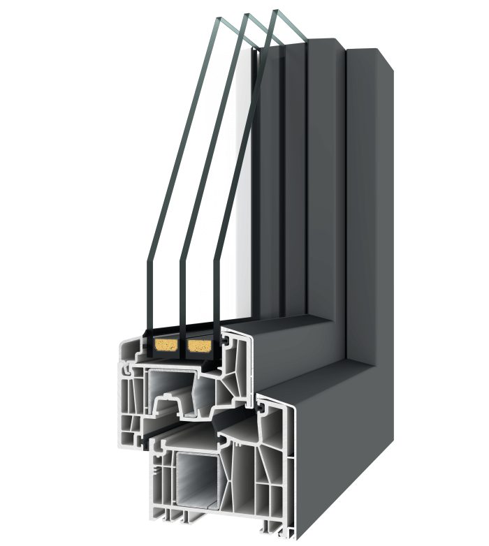 KUNSTSTOFFALU FENSTER Q12 PREMIUM ALU